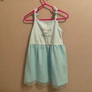 Blue “little dancer” dress